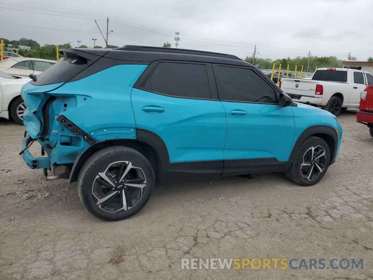3 Photograph of a damaged car KL79MTSL0MB059562 CHEVROLET TRAILBLZR 2021