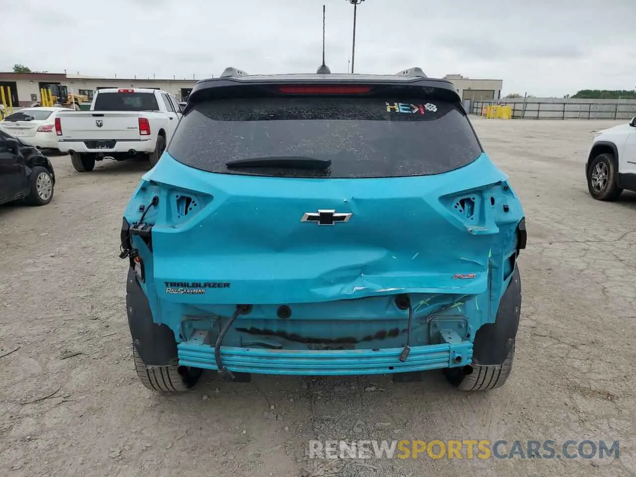6 Photograph of a damaged car KL79MTSL0MB059562 CHEVROLET TRAILBLZR 2021
