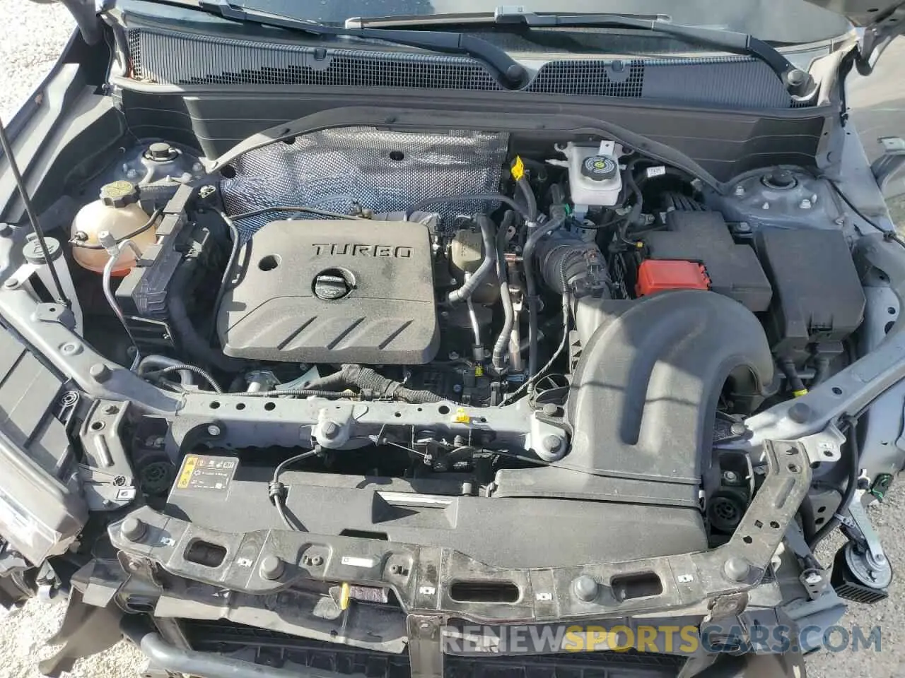 14 Photograph of a damaged car KL79MTSL1MB152333 CHEVROLET TRAILBLZR 2021