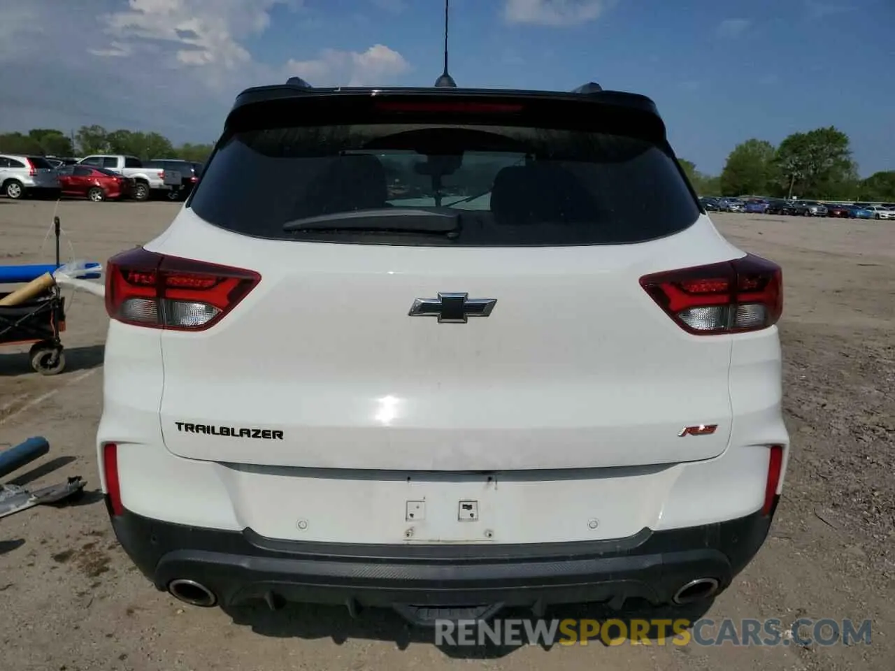 6 Photograph of a damaged car KL79MTSL2MB014350 CHEVROLET TRAILBLZR 2021