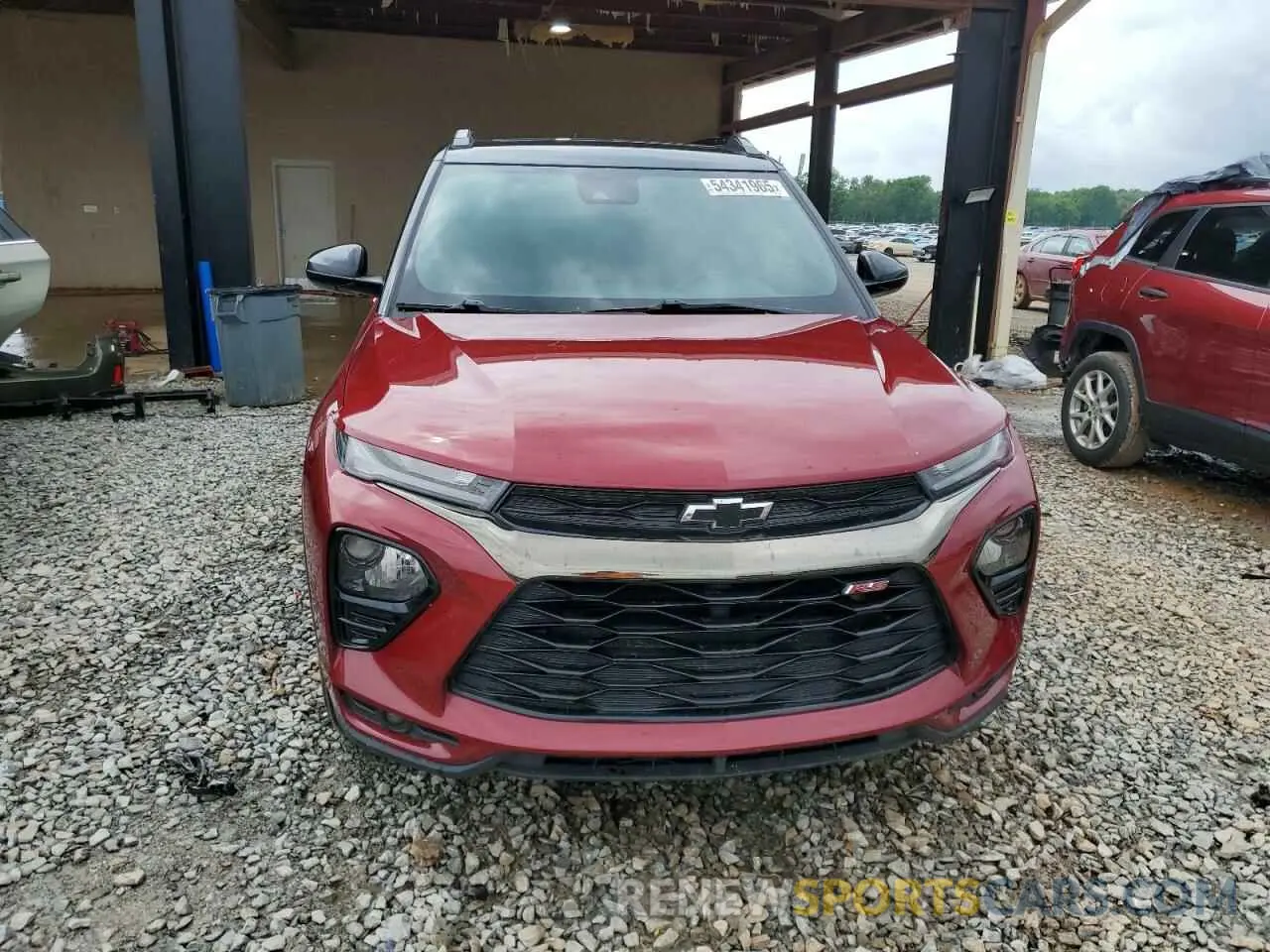 5 Photograph of a damaged car KL79MTSL2MB127974 CHEVROLET TRAILBLZR 2021