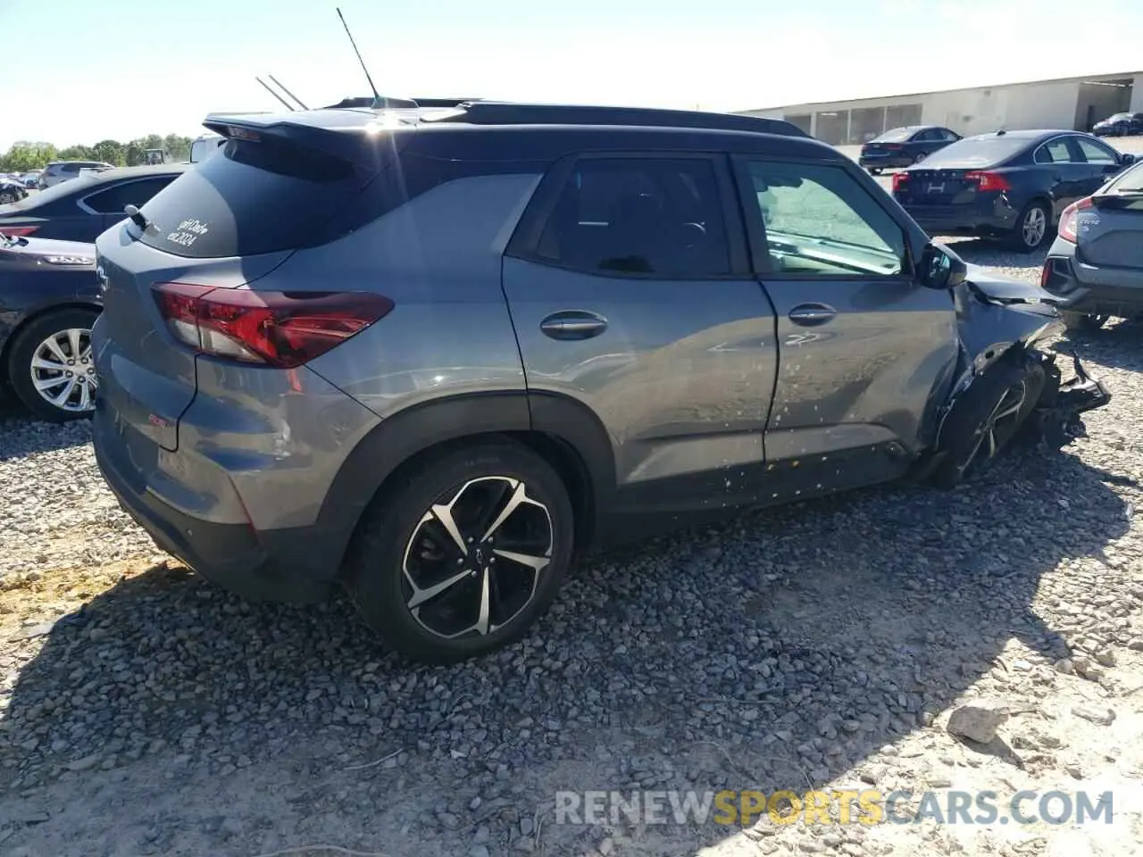3 Photograph of a damaged car KL79MTSL5MB115639 CHEVROLET TRAILBLZR 2021