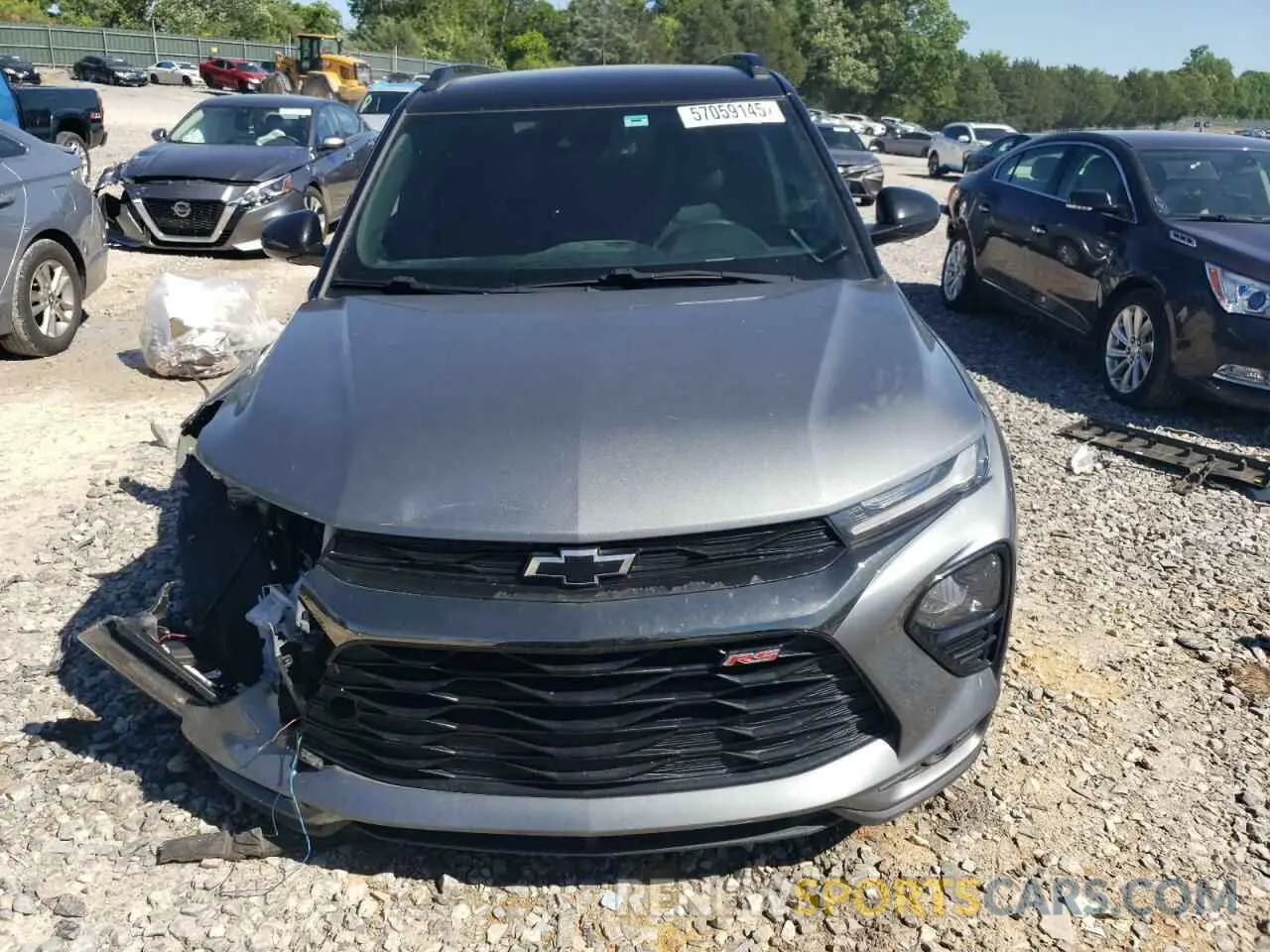 5 Photograph of a damaged car KL79MTSL5MB115639 CHEVROLET TRAILBLZR 2021