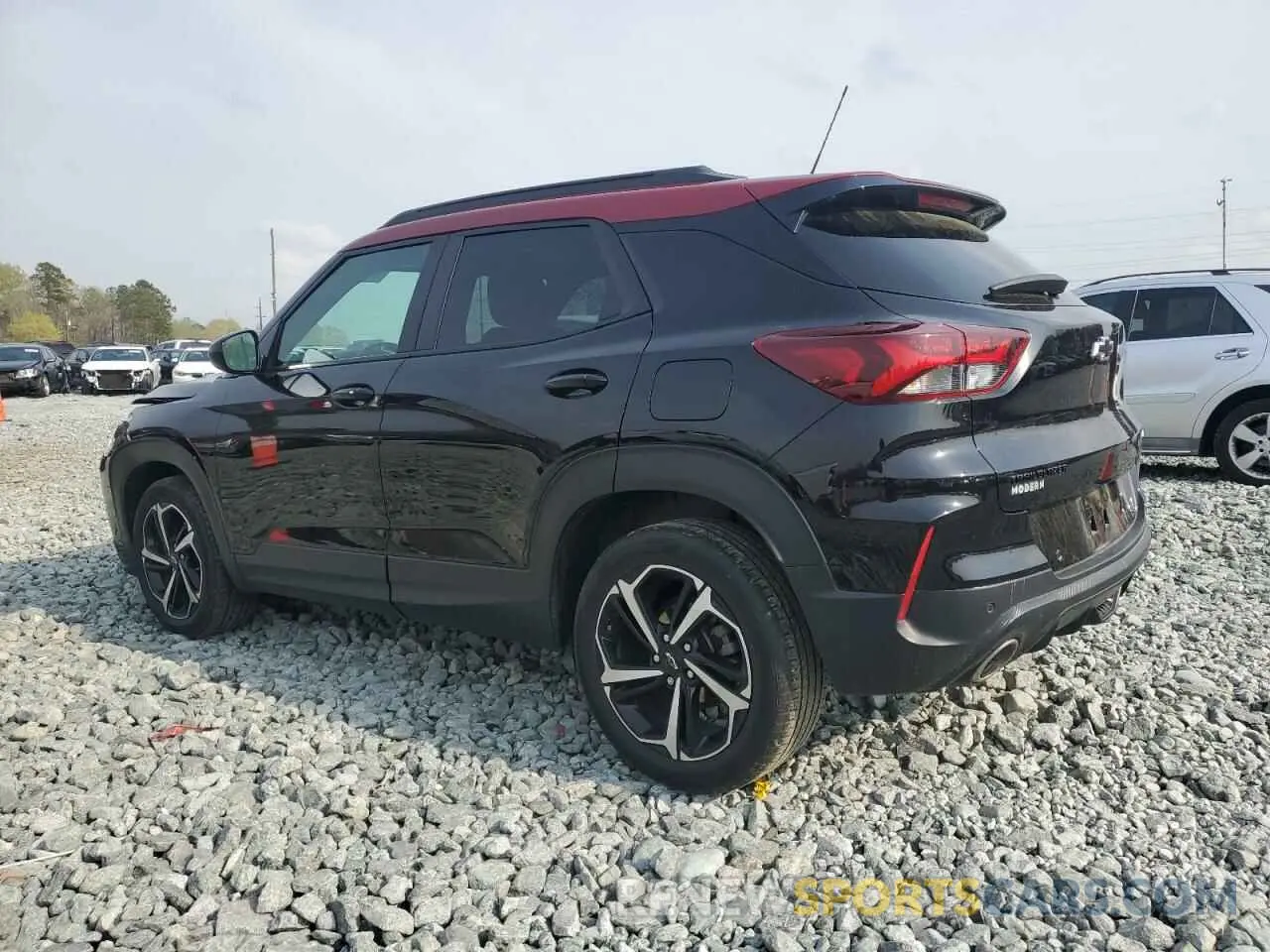 2 Photograph of a damaged car KL79MTSL7MB159268 CHEVROLET TRAILBLZR 2021
