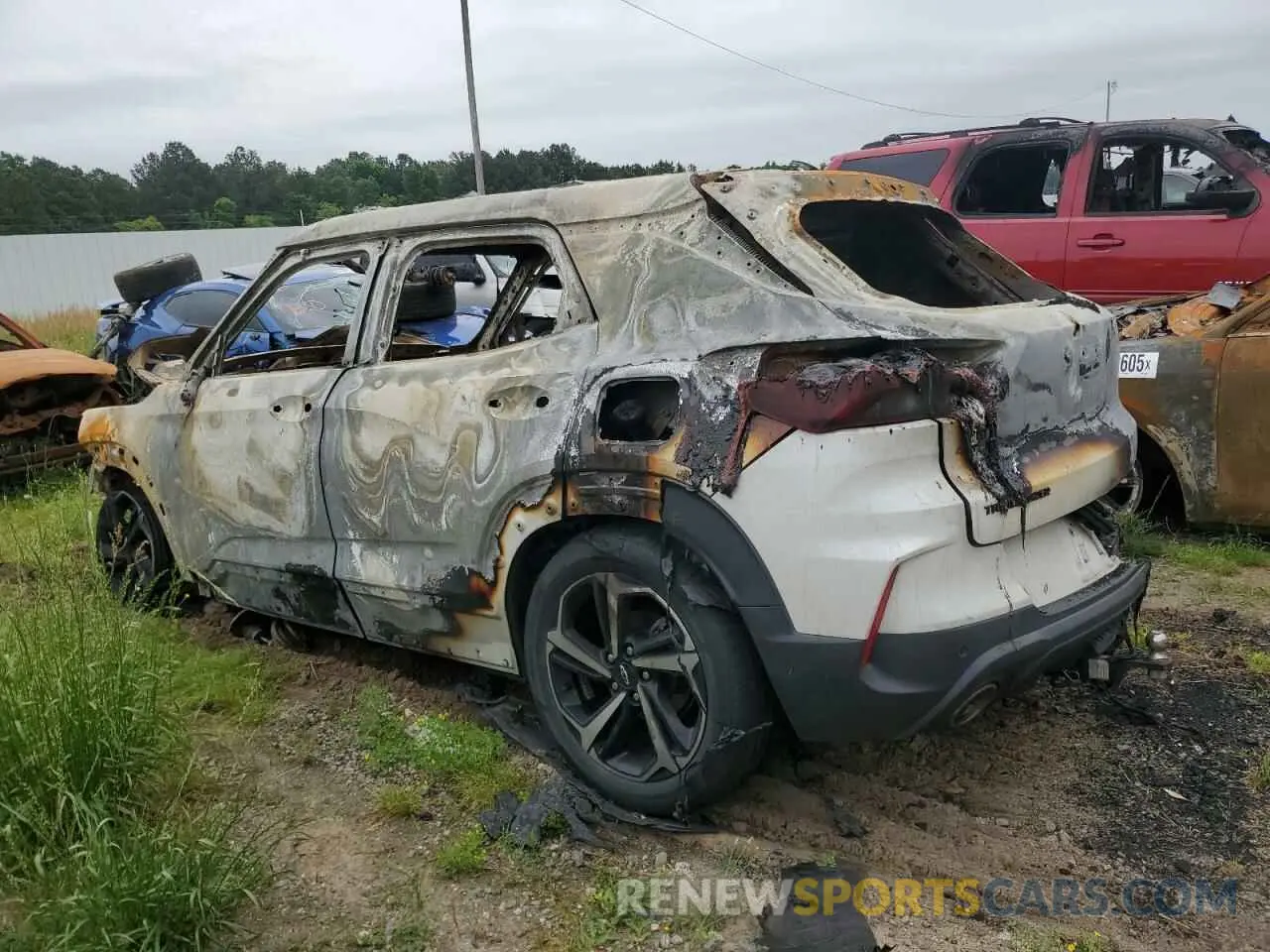 2 Photograph of a damaged car KL79MTSL7MB166804 CHEVROLET TRAILBLZR 2021