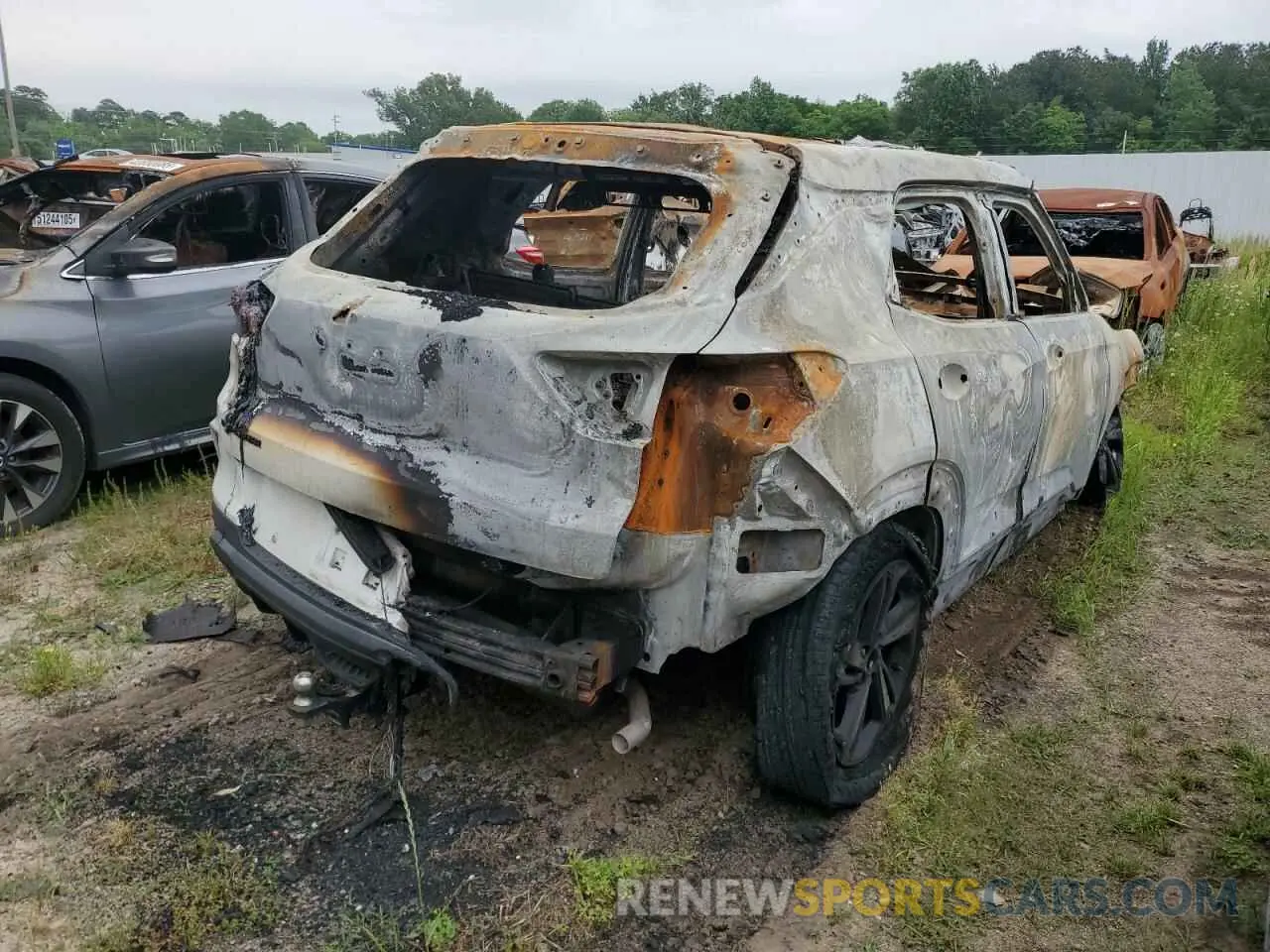 3 Photograph of a damaged car KL79MTSL7MB166804 CHEVROLET TRAILBLZR 2021