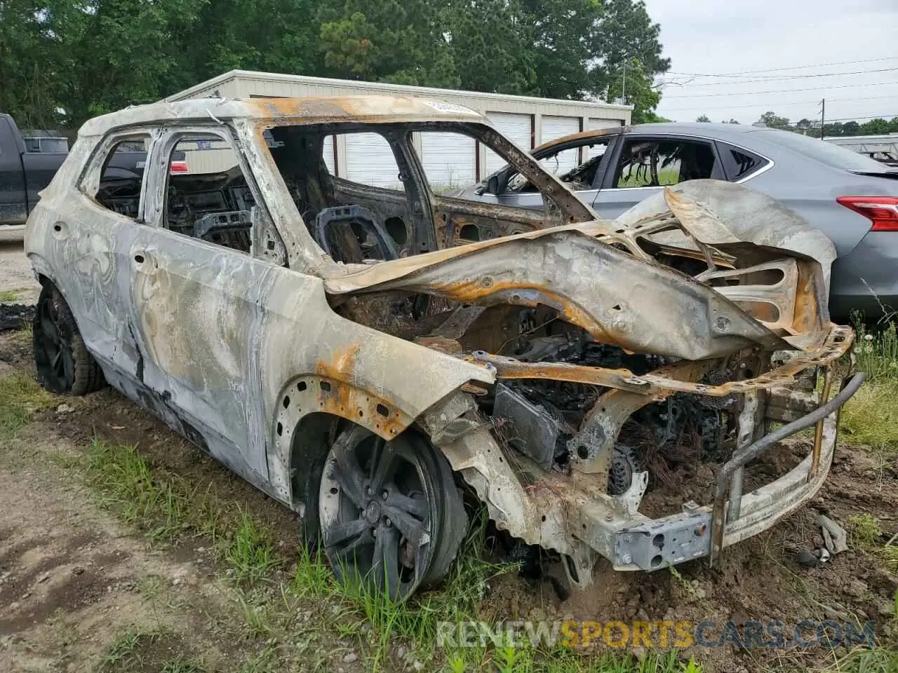 4 Photograph of a damaged car KL79MTSL7MB166804 CHEVROLET TRAILBLZR 2021