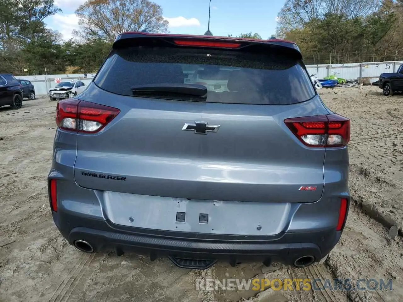 6 Photograph of a damaged car KL79MTSL8MB087366 CHEVROLET TRAILBLZR 2021