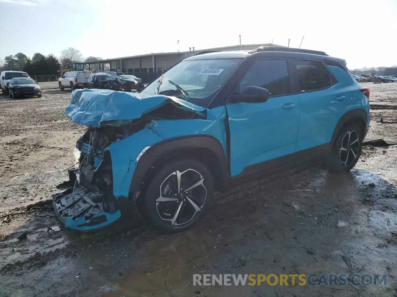 1 Photograph of a damaged car KL79MTSL8MB160977 CHEVROLET TRAILBLZR 2021