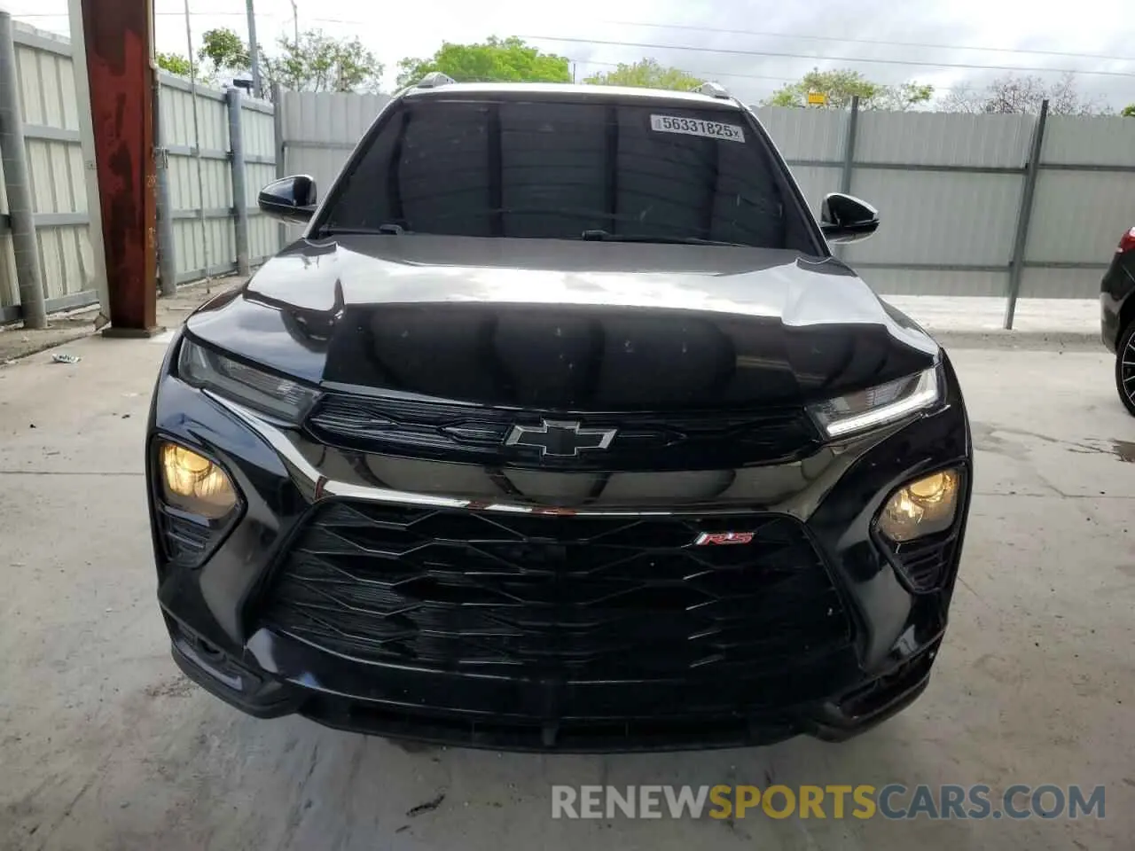 5 Photograph of a damaged car KL79MTSL9MB035468 CHEVROLET TRAILBLZR 2021