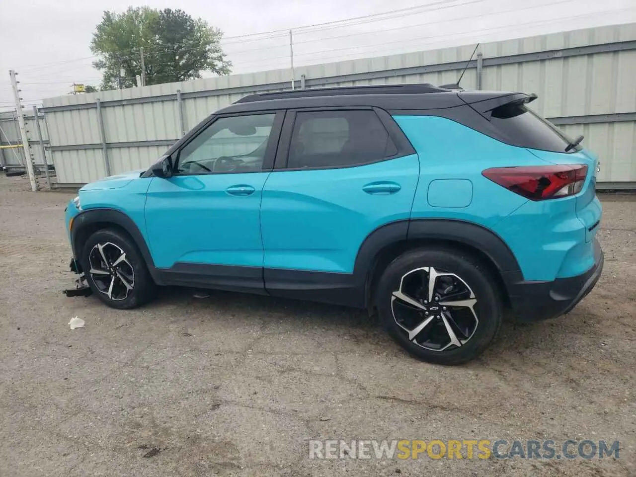 2 Photograph of a damaged car KL79MTSLXMB057320 CHEVROLET TRAILBLZR 2021