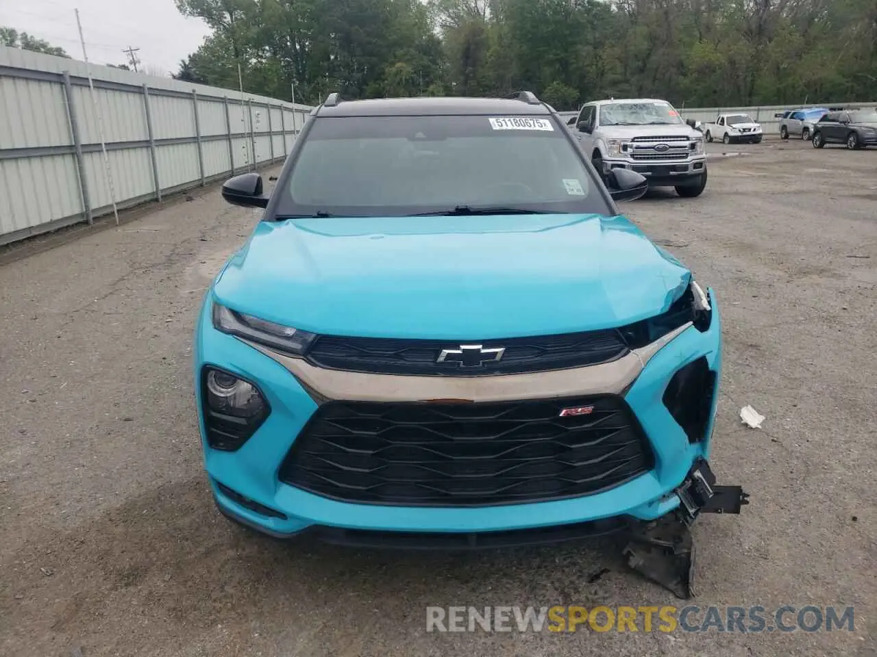 5 Photograph of a damaged car KL79MTSLXMB057320 CHEVROLET TRAILBLZR 2021