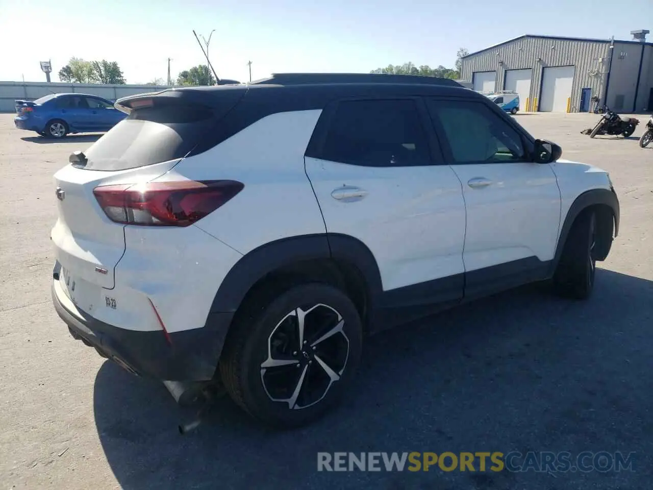 3 Photograph of a damaged car KL79MTSLXMB139970 CHEVROLET TRAILBLZR 2021