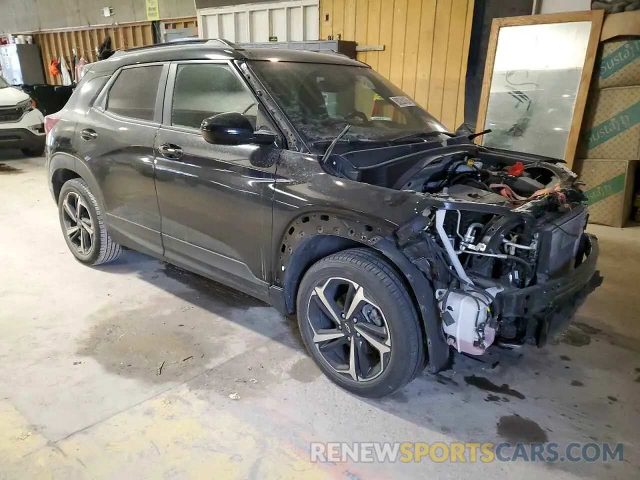 4 Photograph of a damaged car KL79MTSLXMB162598 CHEVROLET TRAILBLZR 2021