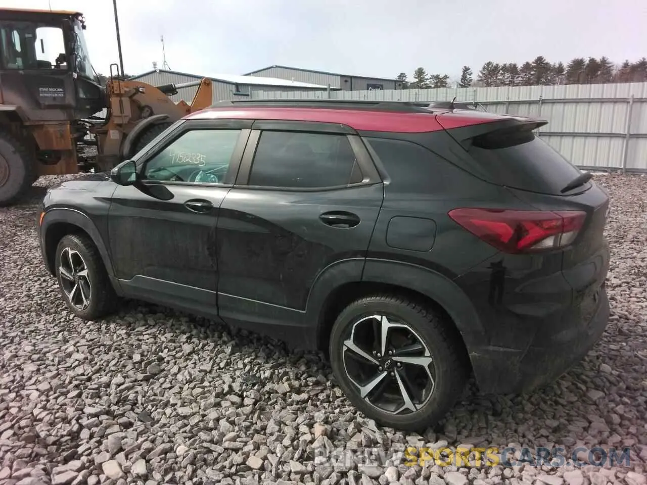 2 Photograph of a damaged car KL79MUSL2MB015276 CHEVROLET TRAILBLZR 2021