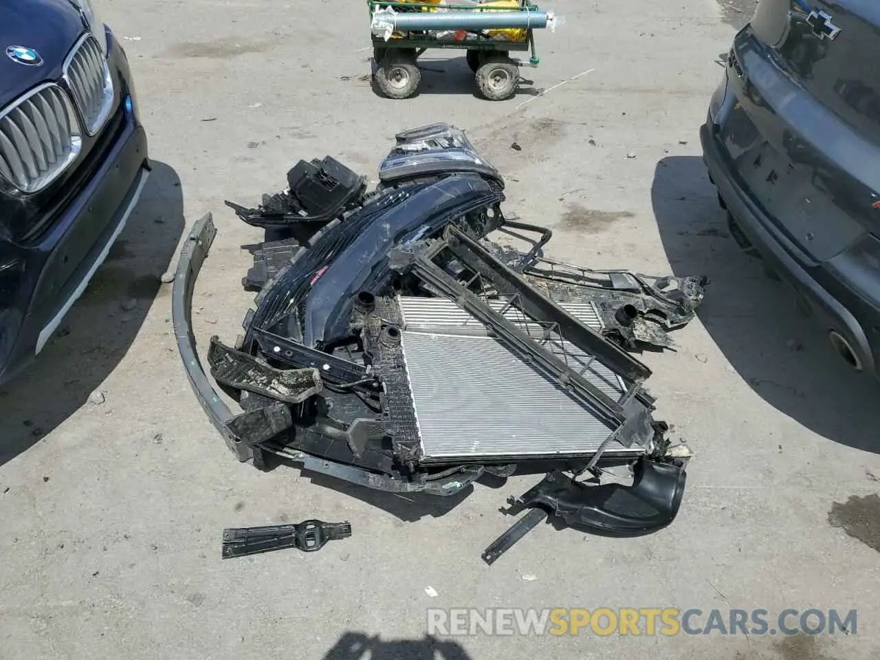 13 Photograph of a damaged car KL79MUSL3MB035004 CHEVROLET TRAILBLZR 2021