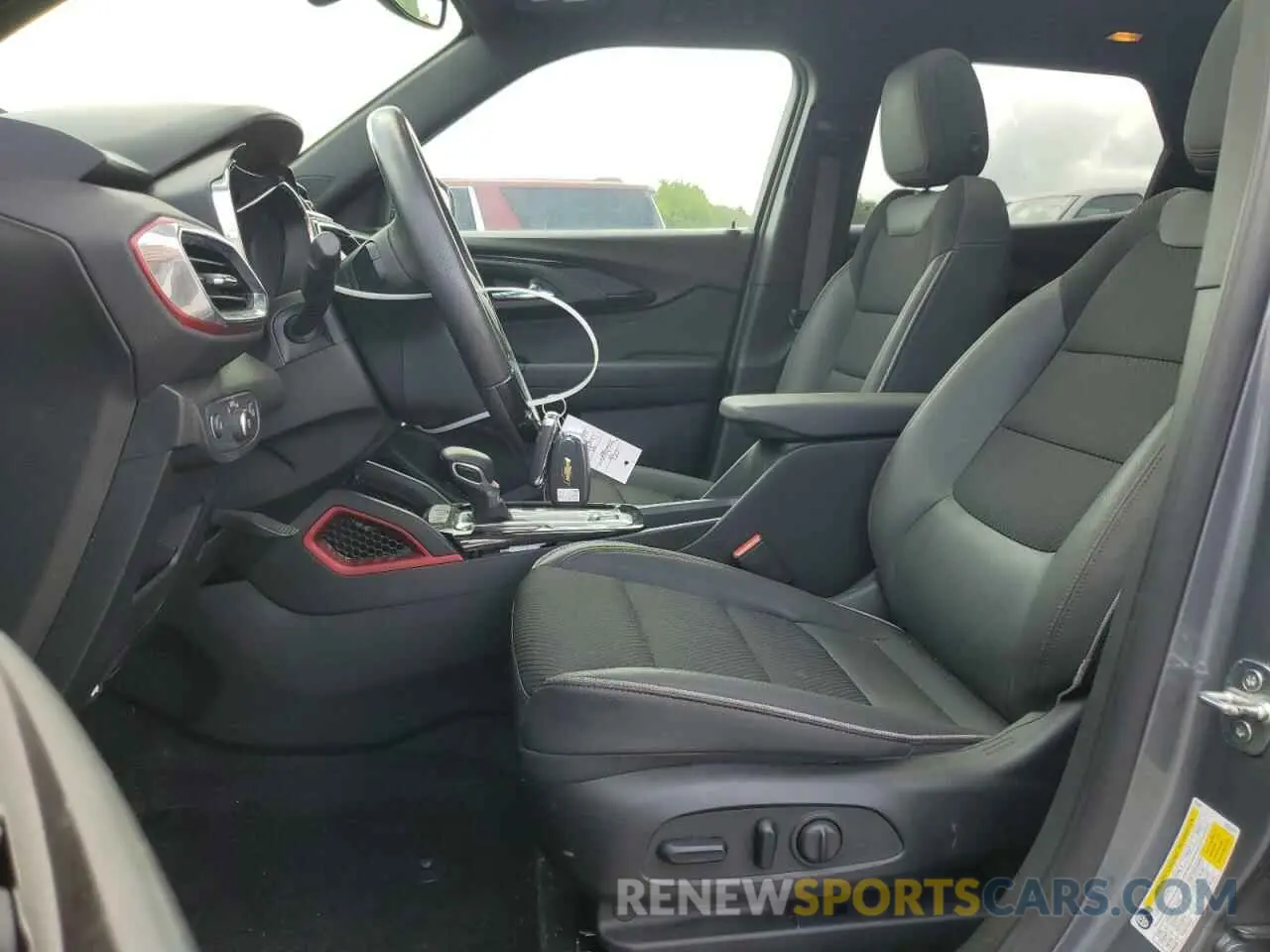 7 Photograph of a damaged car KL79MUSL3MB035004 CHEVROLET TRAILBLZR 2021