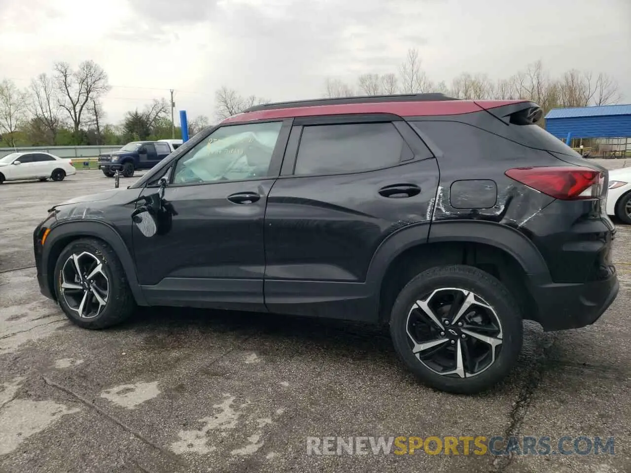 2 Photograph of a damaged car KL79MUSL5MB109989 CHEVROLET TRAILBLZR 2021