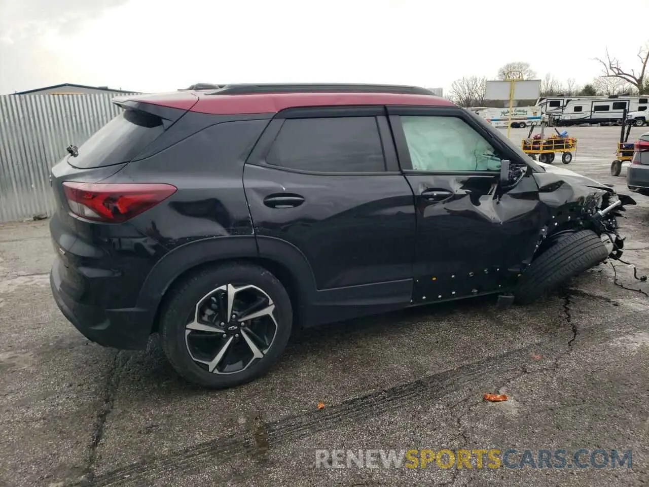 3 Photograph of a damaged car KL79MUSL5MB109989 CHEVROLET TRAILBLZR 2021