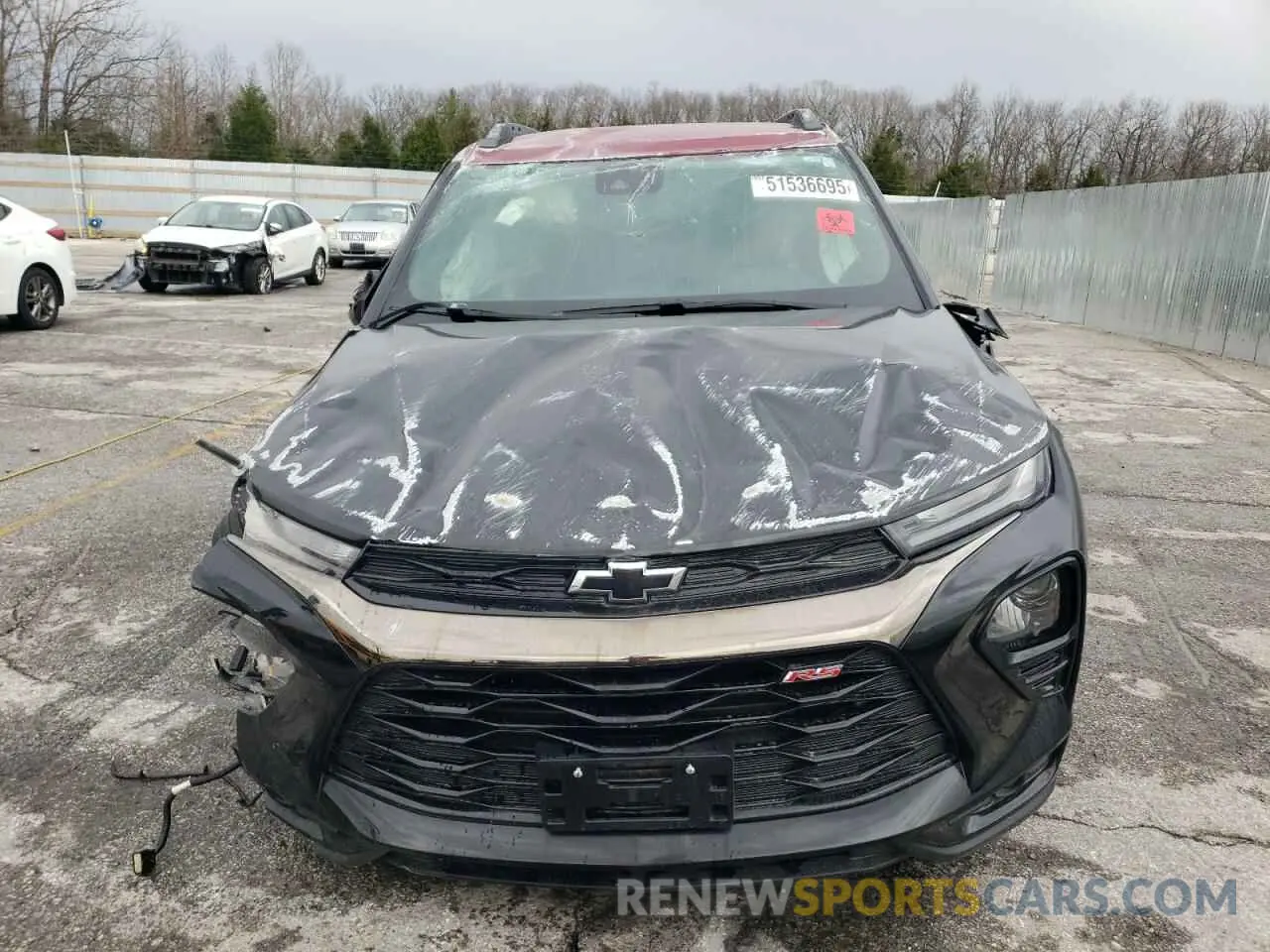 5 Photograph of a damaged car KL79MUSL5MB109989 CHEVROLET TRAILBLZR 2021