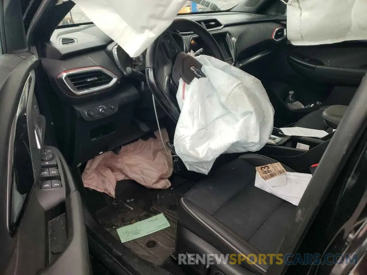 8 Photograph of a damaged car KL79MUSL5MB109989 CHEVROLET TRAILBLZR 2021