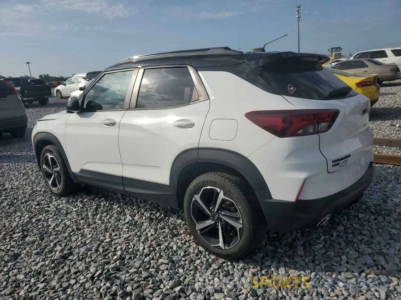 2 Photograph of a damaged car KL79MUSL8MB055152 CHEVROLET TRAILBLZR 2021