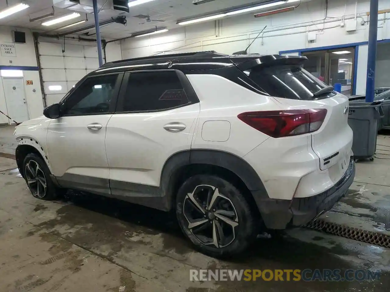 2 Photograph of a damaged car KL79MUSL8MB154845 CHEVROLET TRAILBLZR 2021