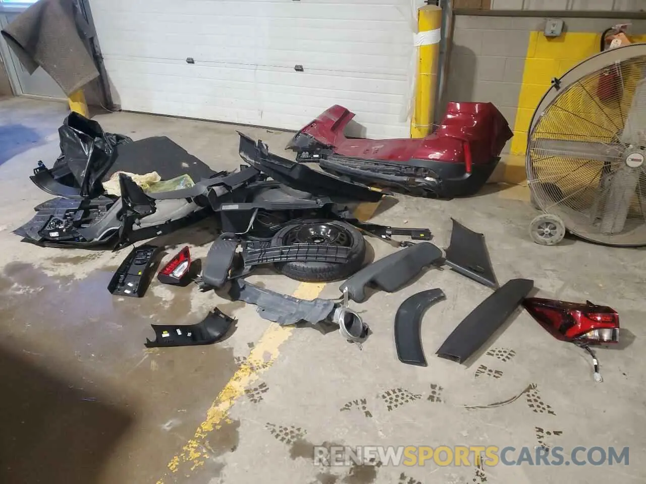14 Photograph of a damaged car KL79MUSL9MB136824 CHEVROLET TRAILBLZR 2021