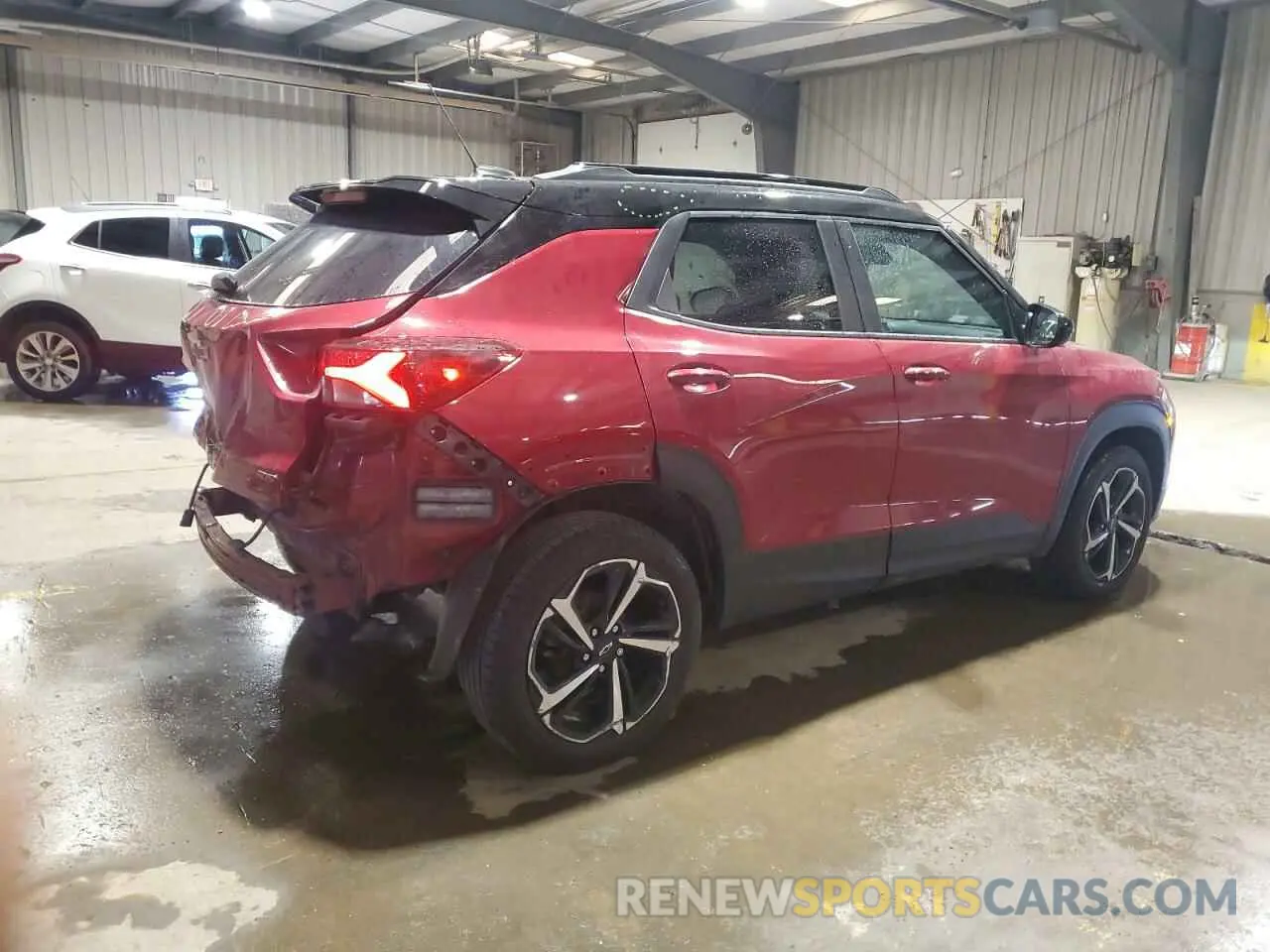 3 Photograph of a damaged car KL79MUSL9MB136824 CHEVROLET TRAILBLZR 2021
