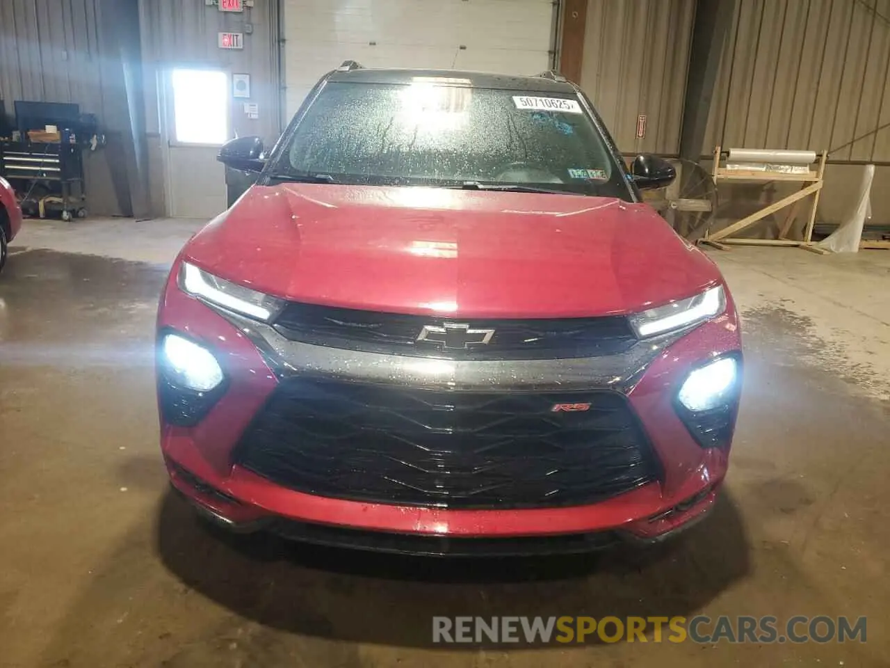 5 Photograph of a damaged car KL79MUSL9MB136824 CHEVROLET TRAILBLZR 2021