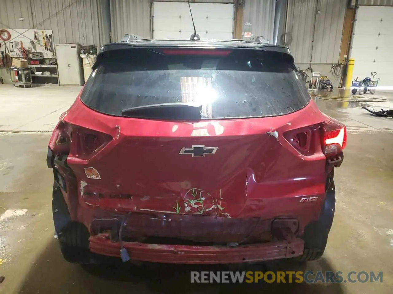 6 Photograph of a damaged car KL79MUSL9MB136824 CHEVROLET TRAILBLZR 2021