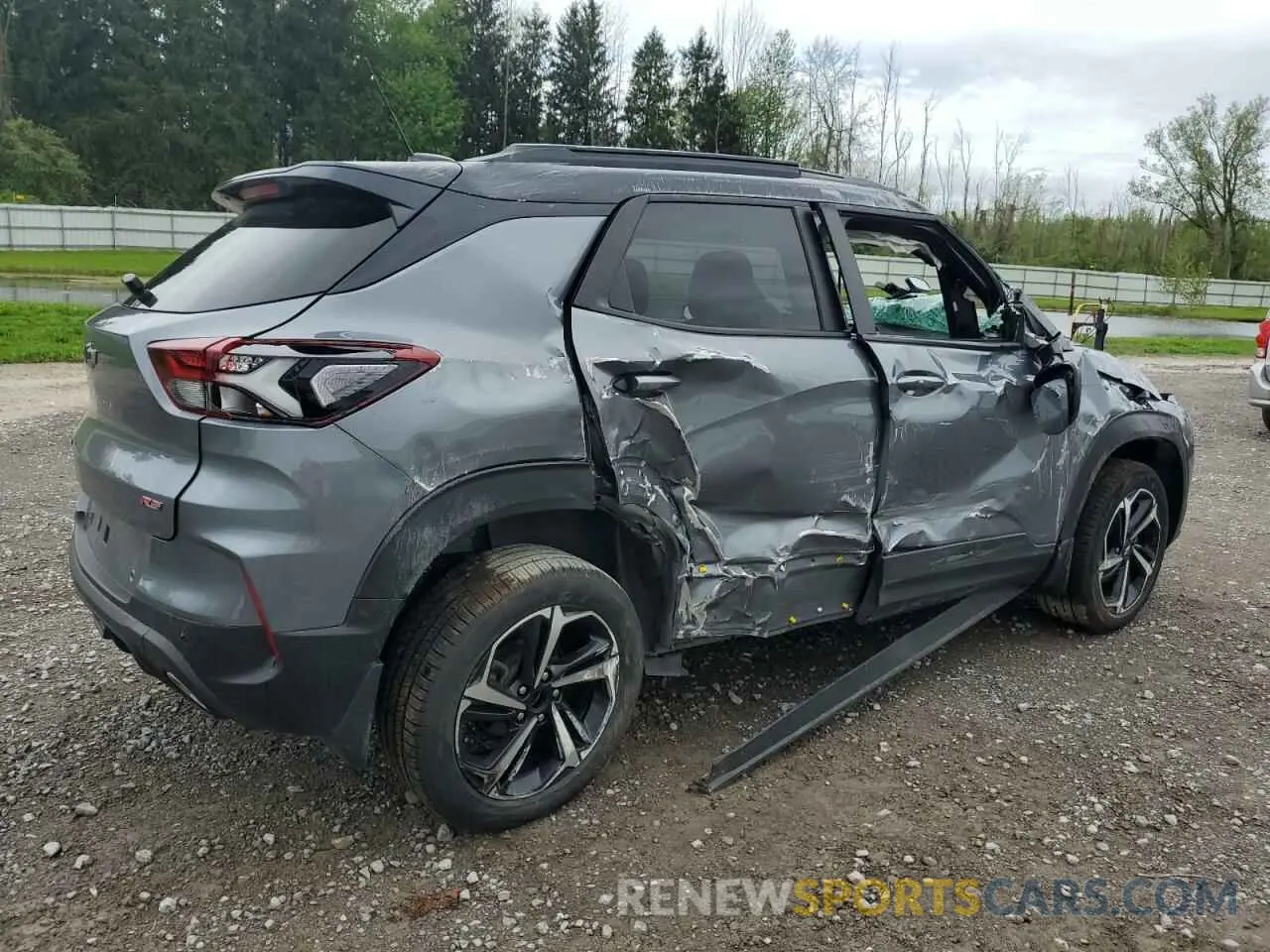 3 Photograph of a damaged car KL79MUSLXMB157407 CHEVROLET TRAILBLZR 2021
