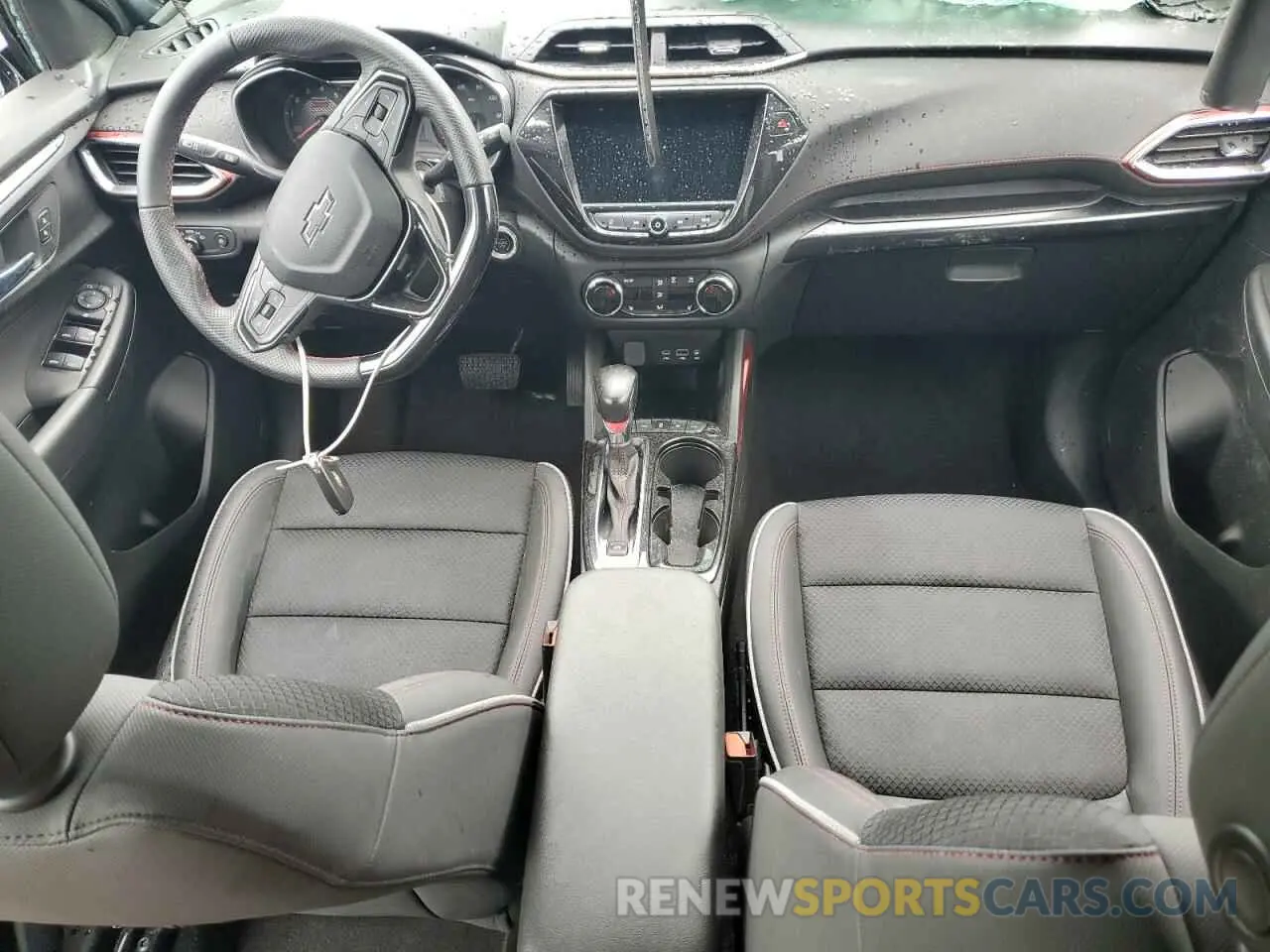 8 Photograph of a damaged car KL79MUSLXMB157407 CHEVROLET TRAILBLZR 2021