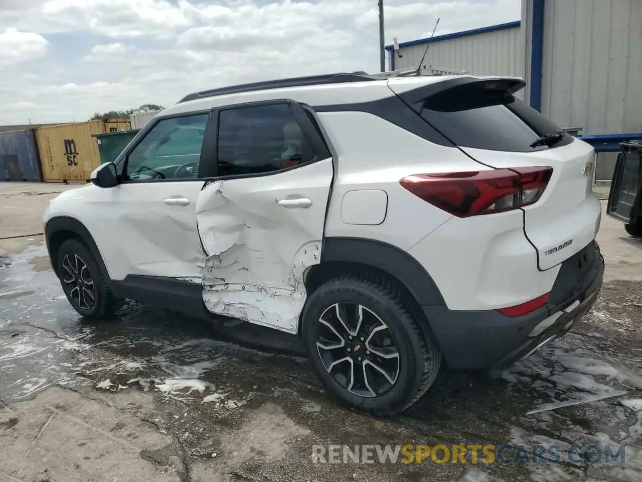 2 Photograph of a damaged car KL79MVSL0MB019963 CHEVROLET TRAILBLZR 2021