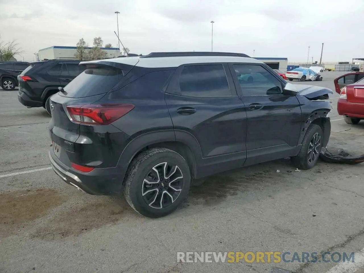 3 Photograph of a damaged car KL79MVSL2MB174045 CHEVROLET TRAILBLZR 2021