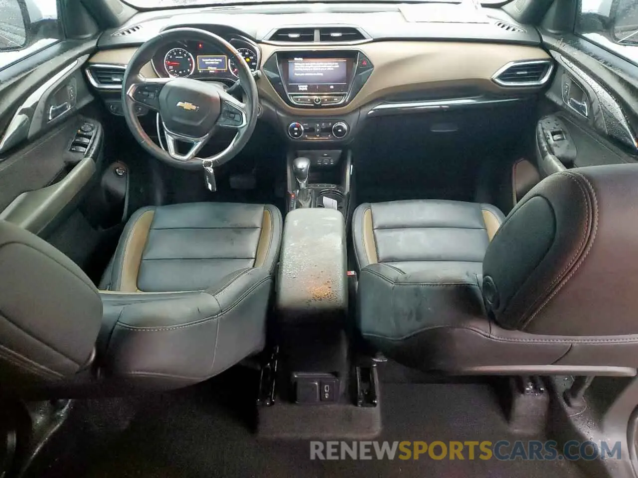 8 Photograph of a damaged car KL79MVSL2MB180427 CHEVROLET TRAILBLZR 2021