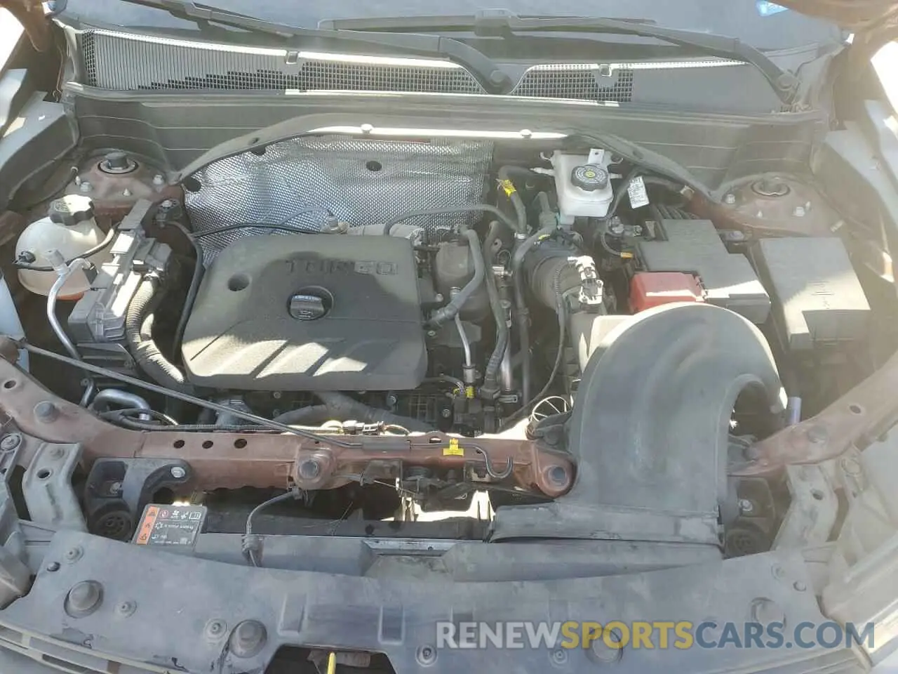 12 Photograph of a damaged car KL79MVSL3MB073709 CHEVROLET TRAILBLZR 2021