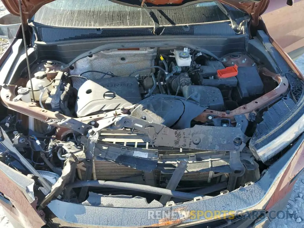 13 Photograph of a damaged car KL79MVSL3MB149347 CHEVROLET TRAILBLZR 2021