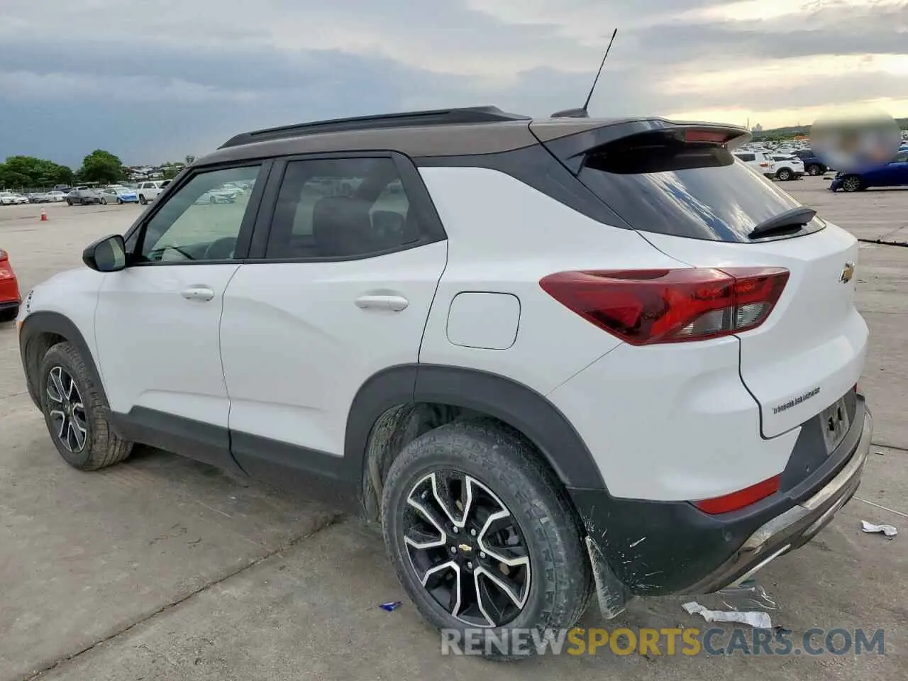 2 Photograph of a damaged car KL79MVSL3MB181845 CHEVROLET TRAILBLZR 2021