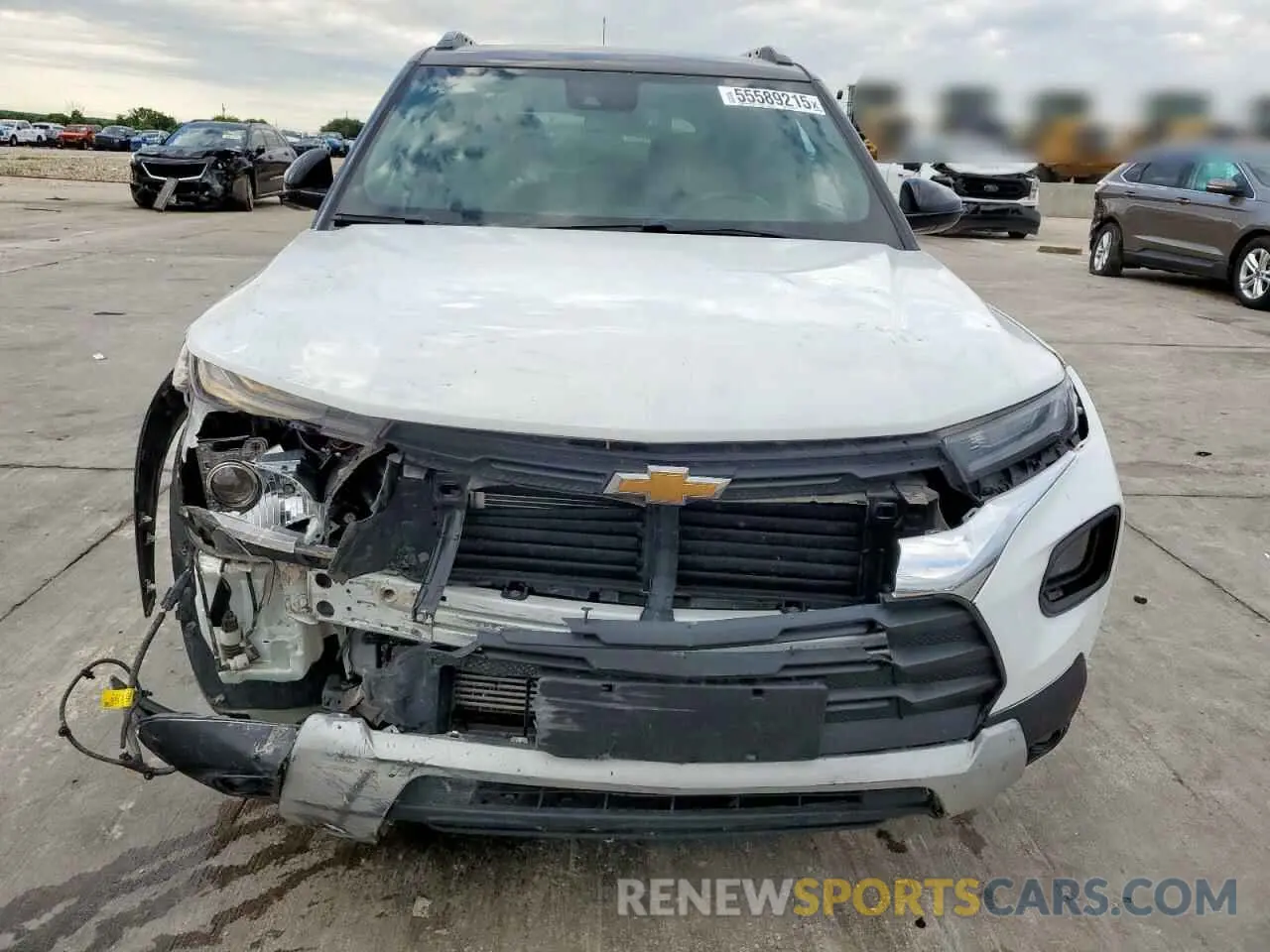 5 Photograph of a damaged car KL79MVSL3MB181845 CHEVROLET TRAILBLZR 2021