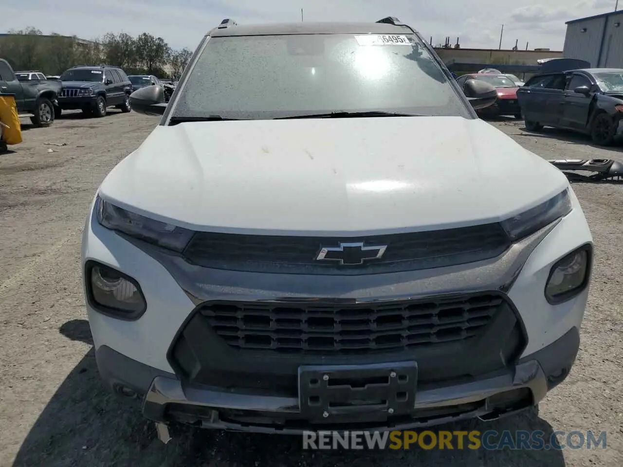5 Photograph of a damaged car KL79MVSLXMB161446 CHEVROLET TRAILBLZR 2021