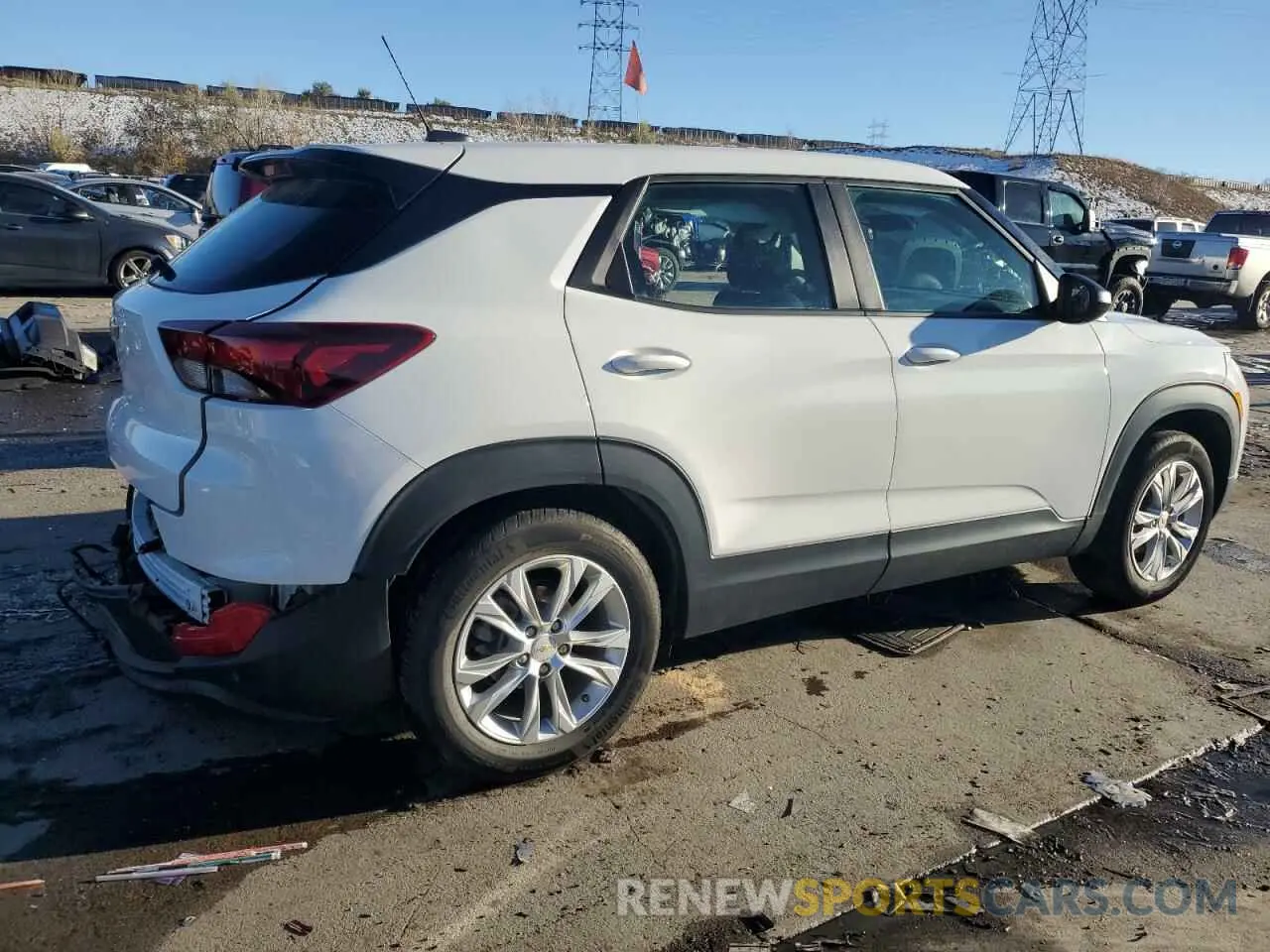 3 Photograph of a damaged car KL79MMS23NB138268 CHEVROLET TRAILBLZR 2022