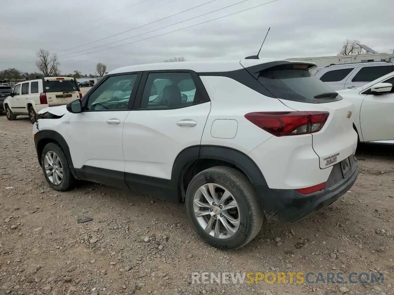 2 Photograph of a damaged car KL79MMS24NB127019 CHEVROLET TRAILBLZR 2022