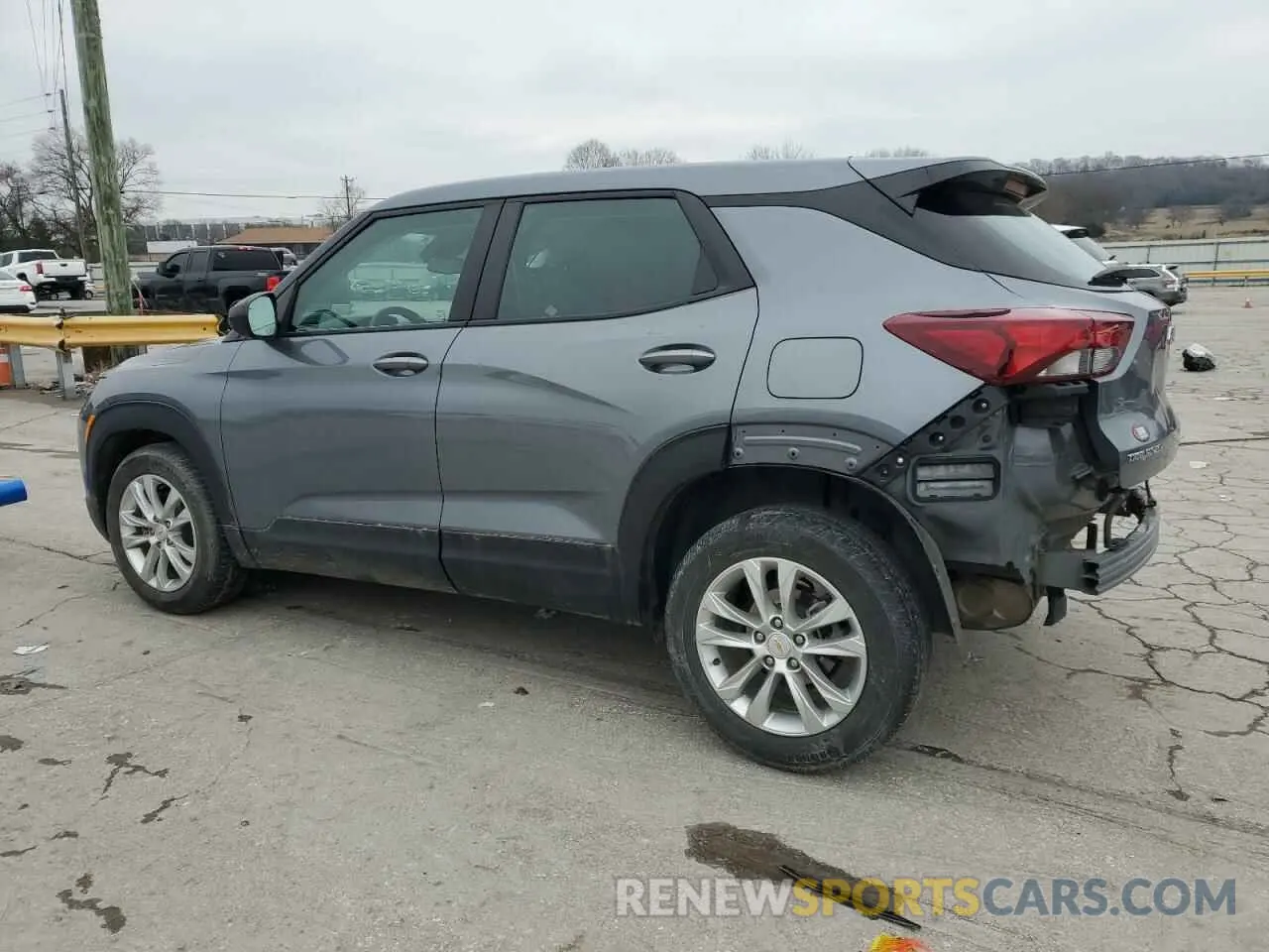 2 Photograph of a damaged car KL79MMS27NB116841 CHEVROLET TRAILBLZR 2022