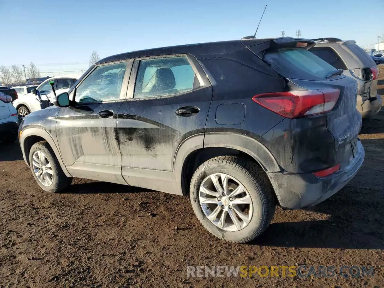 2 Photograph of a damaged car KL79MNSL8NB021266 CHEVROLET TRAILBLZR 2022