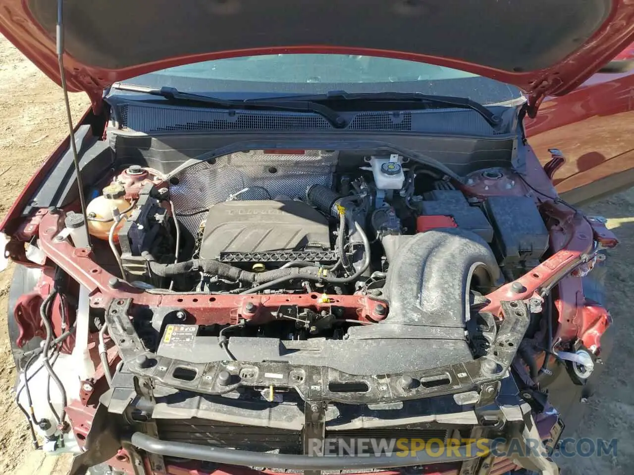 11 Photograph of a damaged car KL79MPS20NB124636 CHEVROLET TRAILBLZR 2022