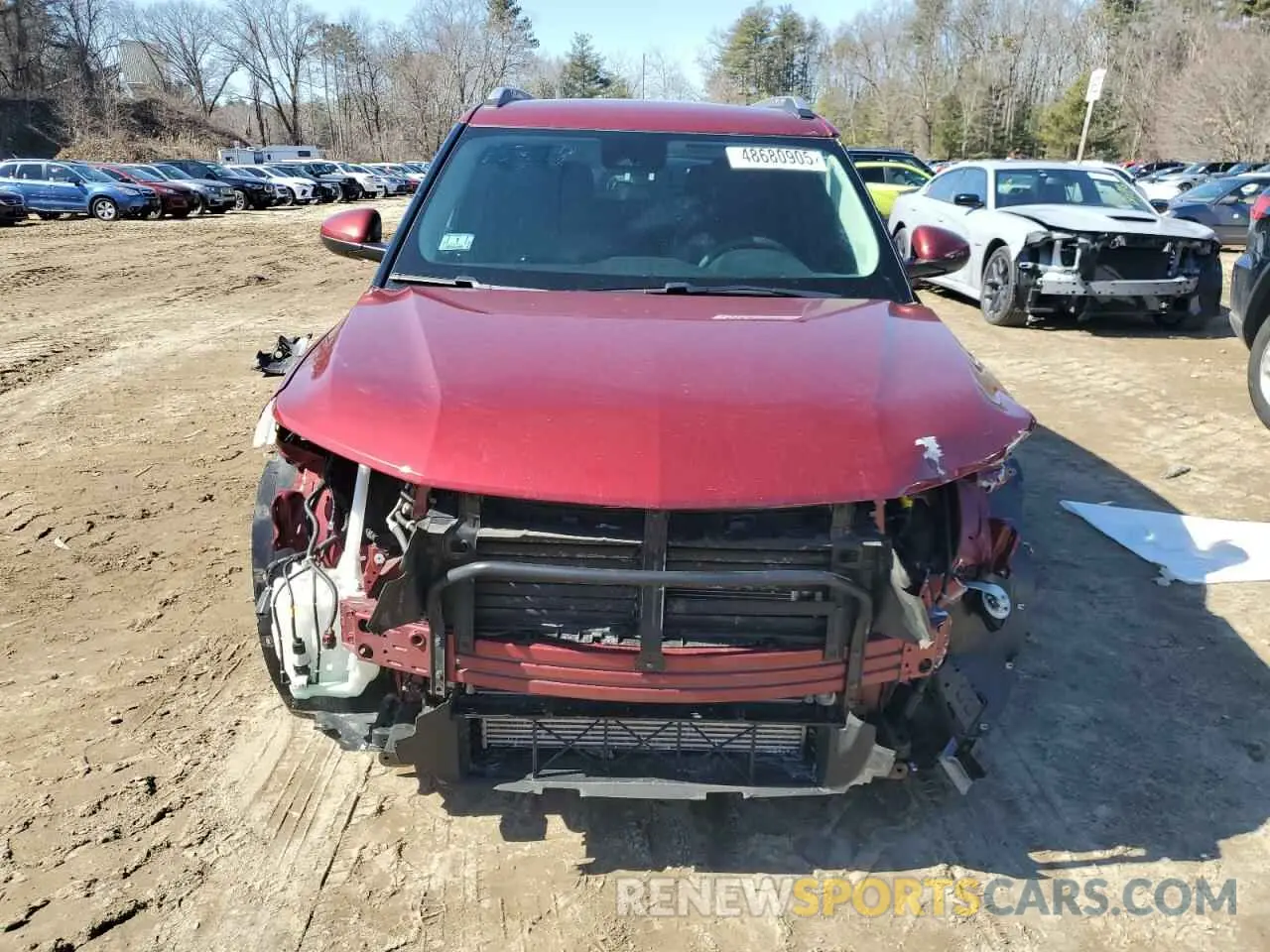 5 Photograph of a damaged car KL79MPS20NB124636 CHEVROLET TRAILBLZR 2022