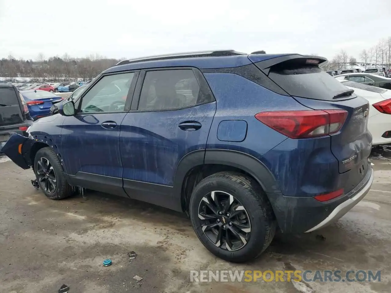 2 Photograph of a damaged car KL79MPS22NB126050 CHEVROLET TRAILBLZR 2022