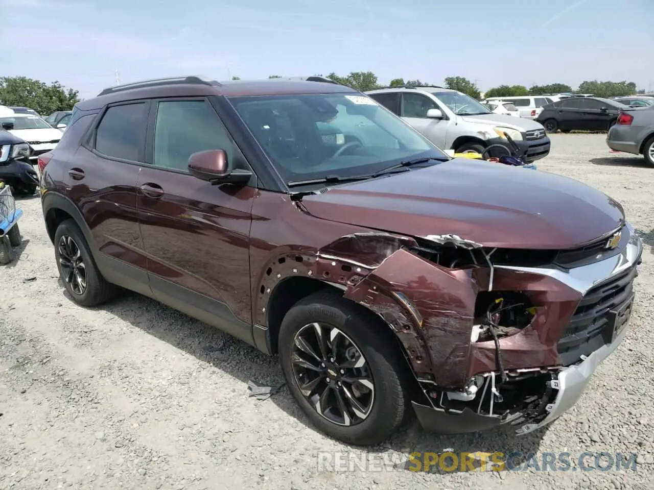 4 Photograph of a damaged car KL79MPS27NB089934 CHEVROLET TRAILBLZR 2022