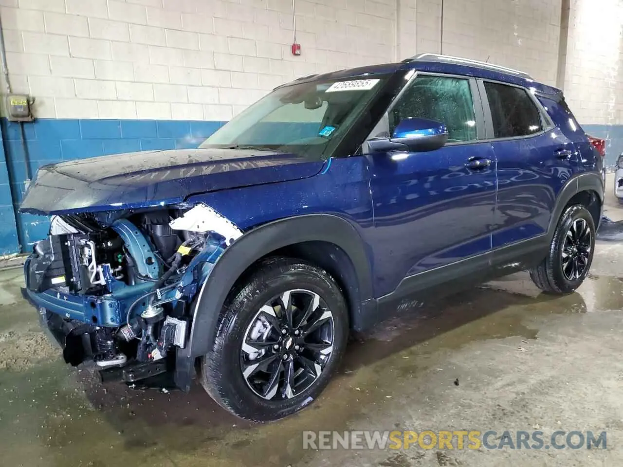 1 Photograph of a damaged car KL79MPS27NB136945 CHEVROLET TRAILBLZR 2022